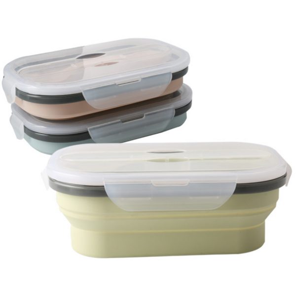 Foldable Silicone Lunch Box