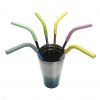 หลอดซิลิโคนแยกร่างได้ ฟรี!! แปรงล้าง + ถุงผ้าใส่หลอด - Image 6
